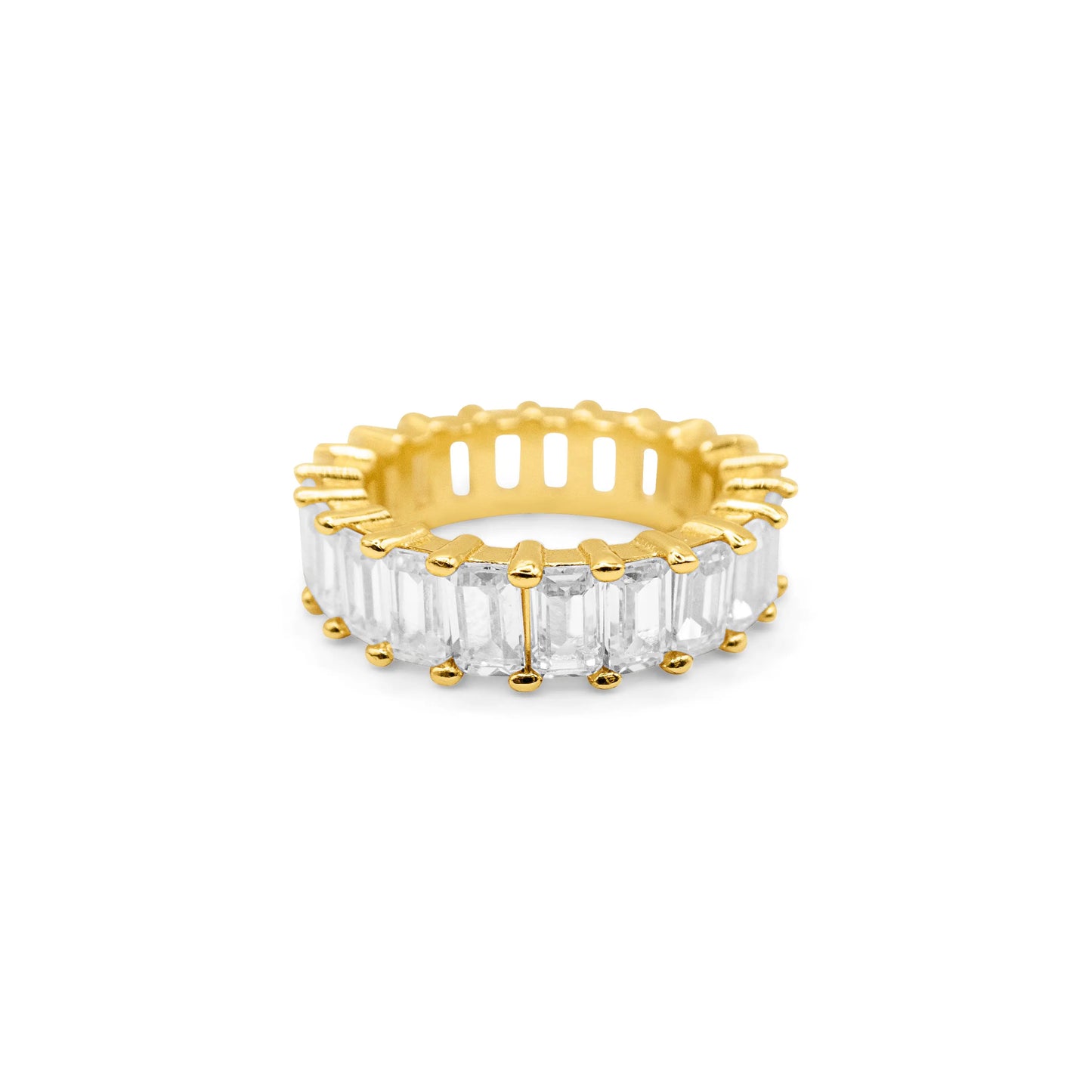 925 Cubic ZC band ring laasim