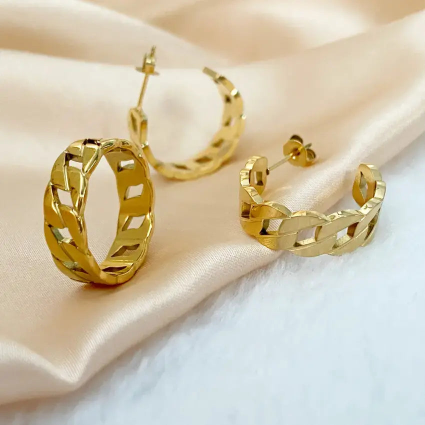 Cuban Link Ring laasim