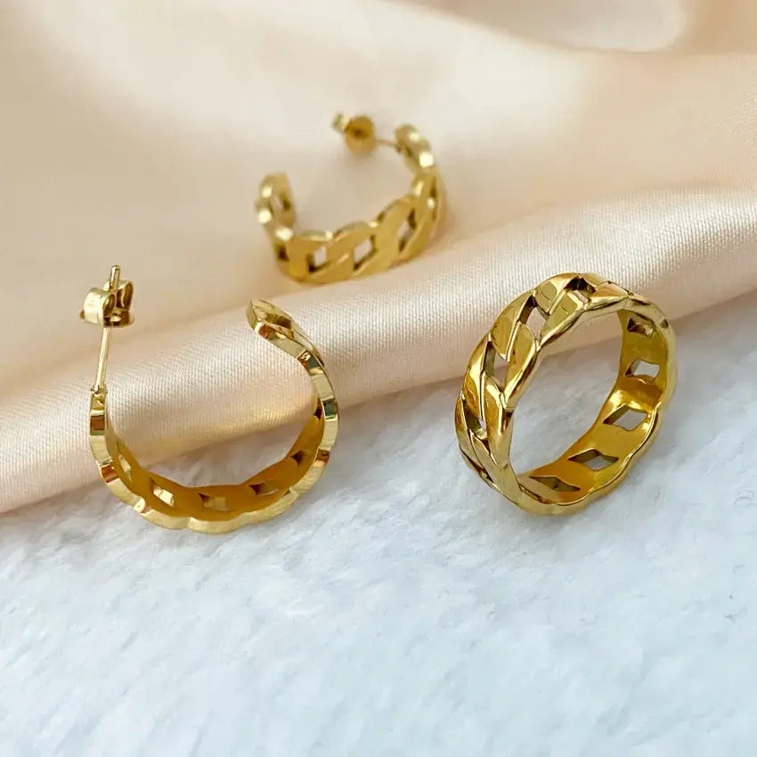Cuban Link Ring laasim