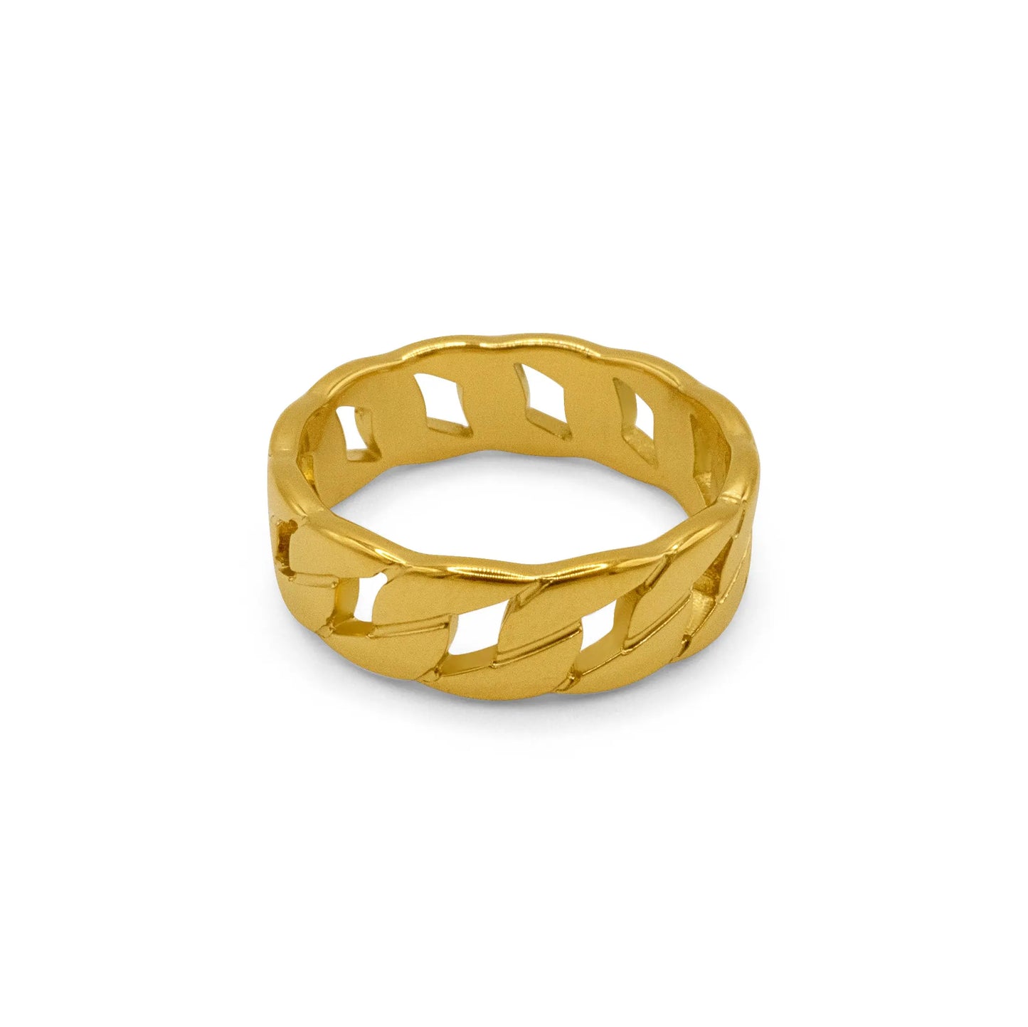 Cuban Link Ring laasim